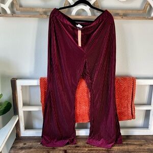 High waisted flair pants